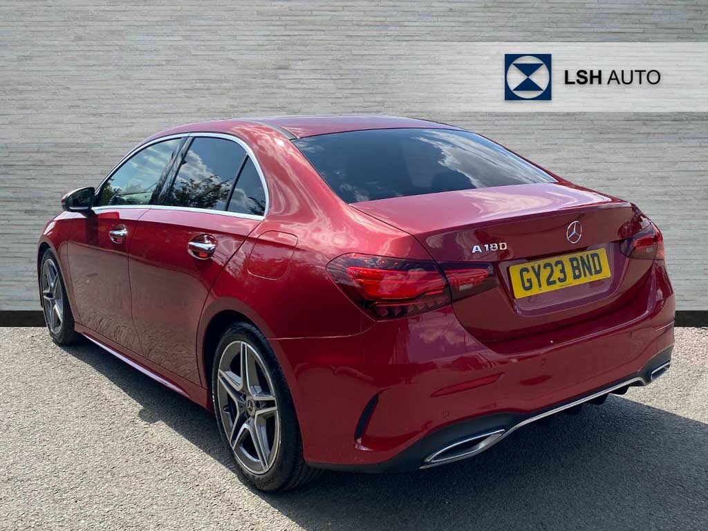 Mercedes-Benz A Class A180 Amg Line Executive GY23BND Red #2