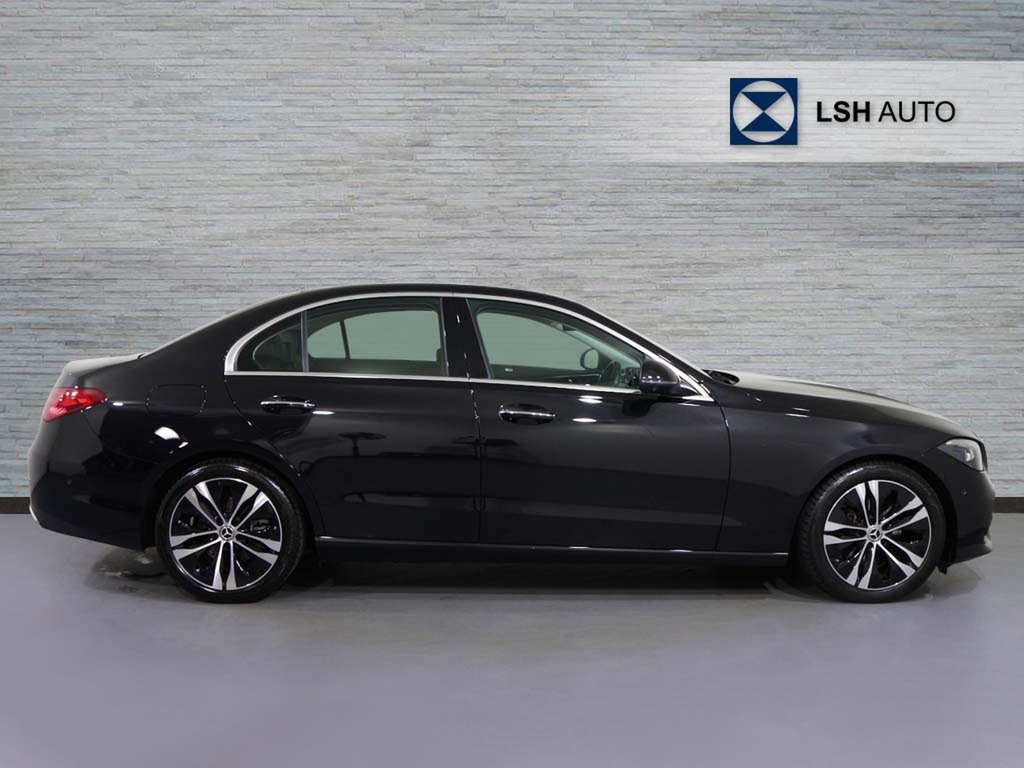 Mercedes-Benz C Class C220d 197 Exclusive Luxury 9G-tronic KP73YDX Black #3