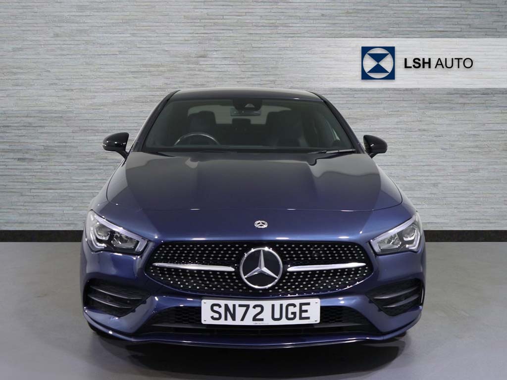 Mercedes-Benz CLA Class Cla 250E Amg Line Premium Tip SN72UGE Blue #4