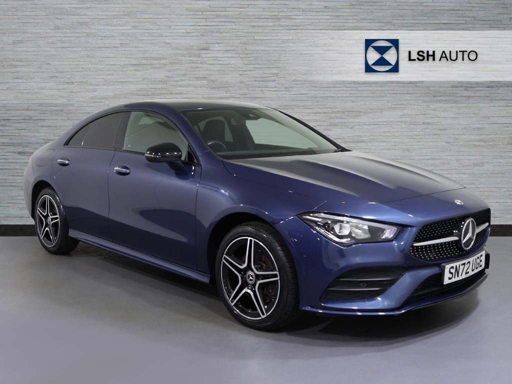 Mercedes-Benz CLA Class Cla 250E Amg Line Premium Tip Blue