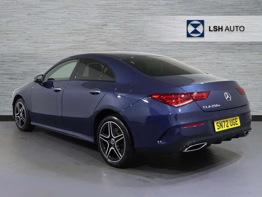 Mercedes-Benz CLA Class Cla 250E Amg Line Premium Tip SN72UGE Blue #2