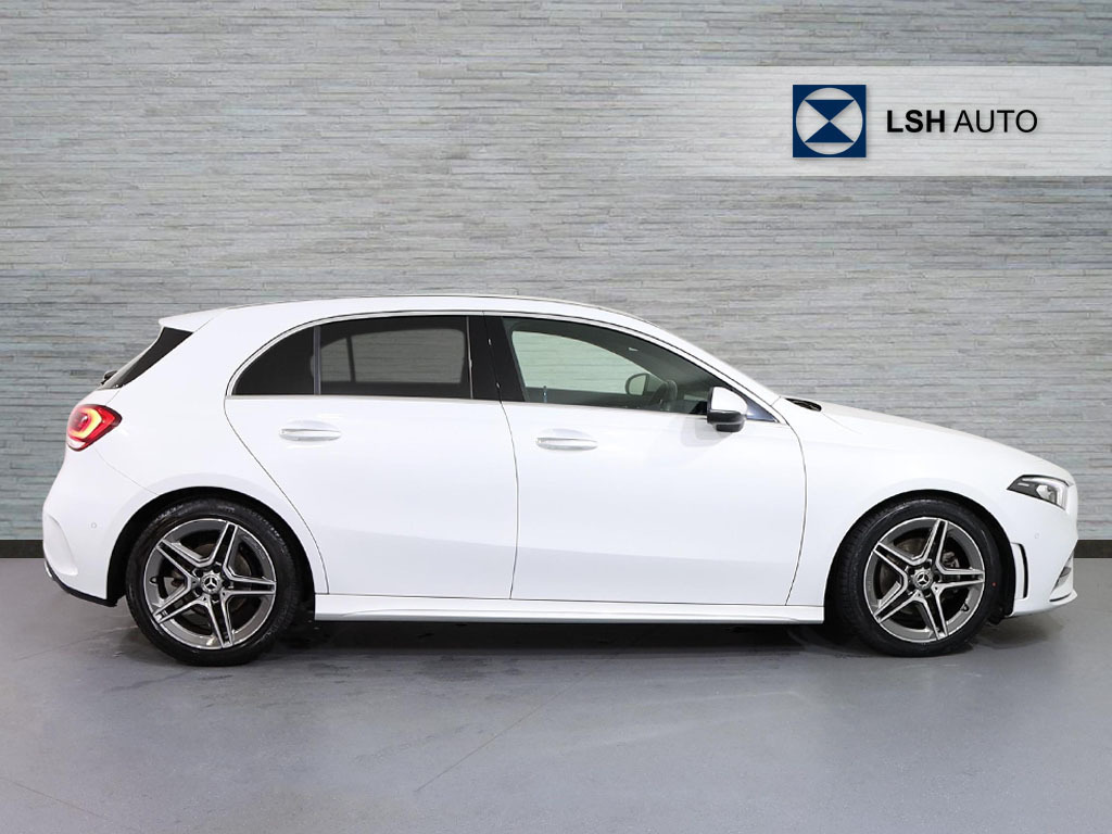 Mercedes-Benz A Class A200d Amg Line Premium Plus White #3