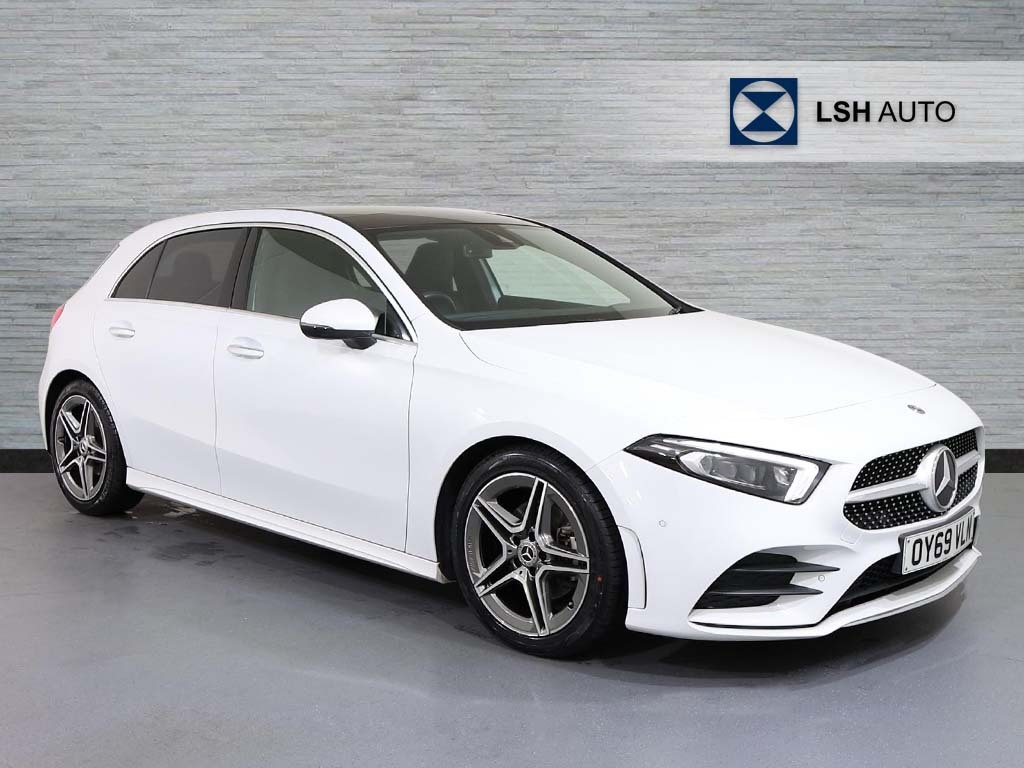 Mercedes-Benz A Class A200d Amg Line Premium Plus White