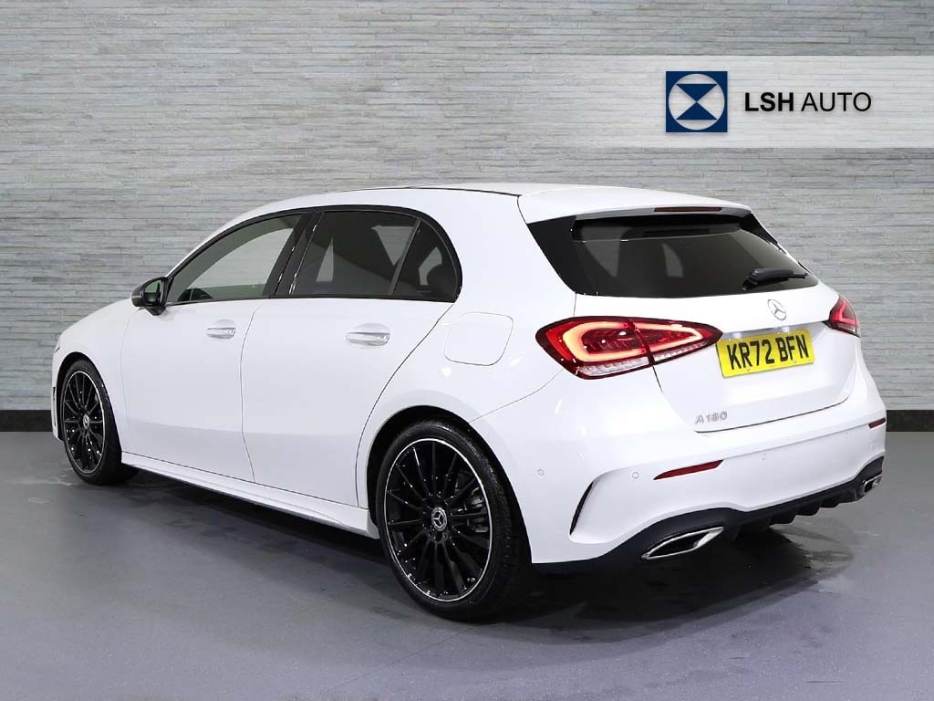Mercedes-Benz A Class A180 Amg Line Premium Plus Night Edition KR72BFN White #2