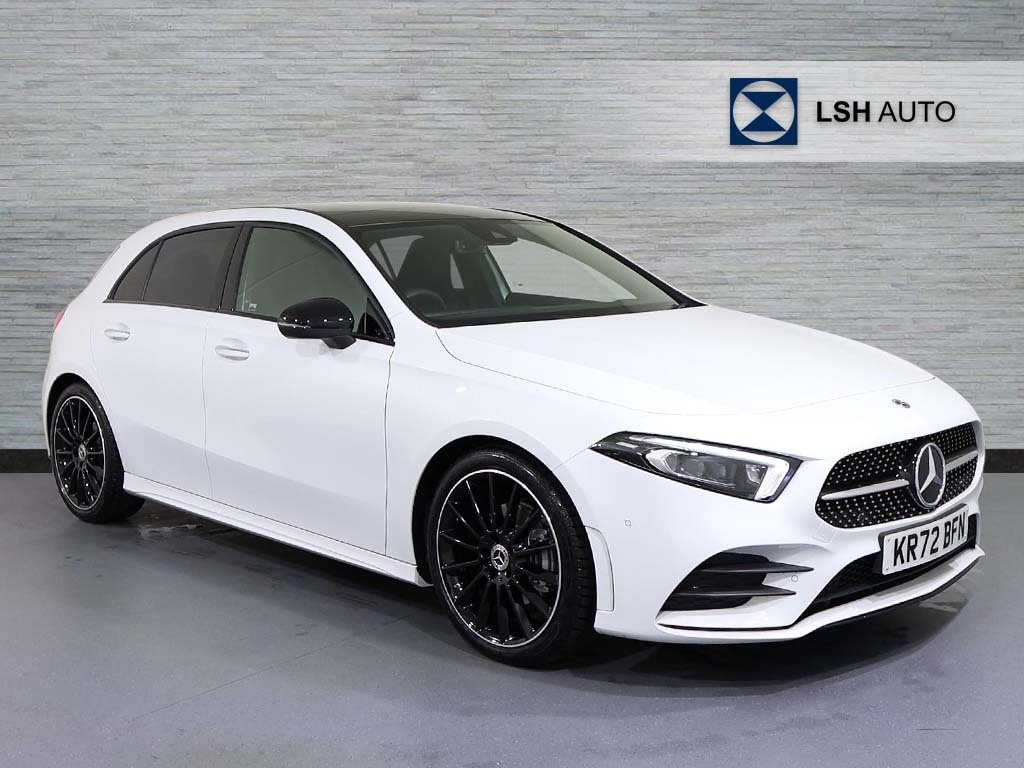 Mercedes-Benz A Class A180 Amg Line Premium Plus Night Edition White