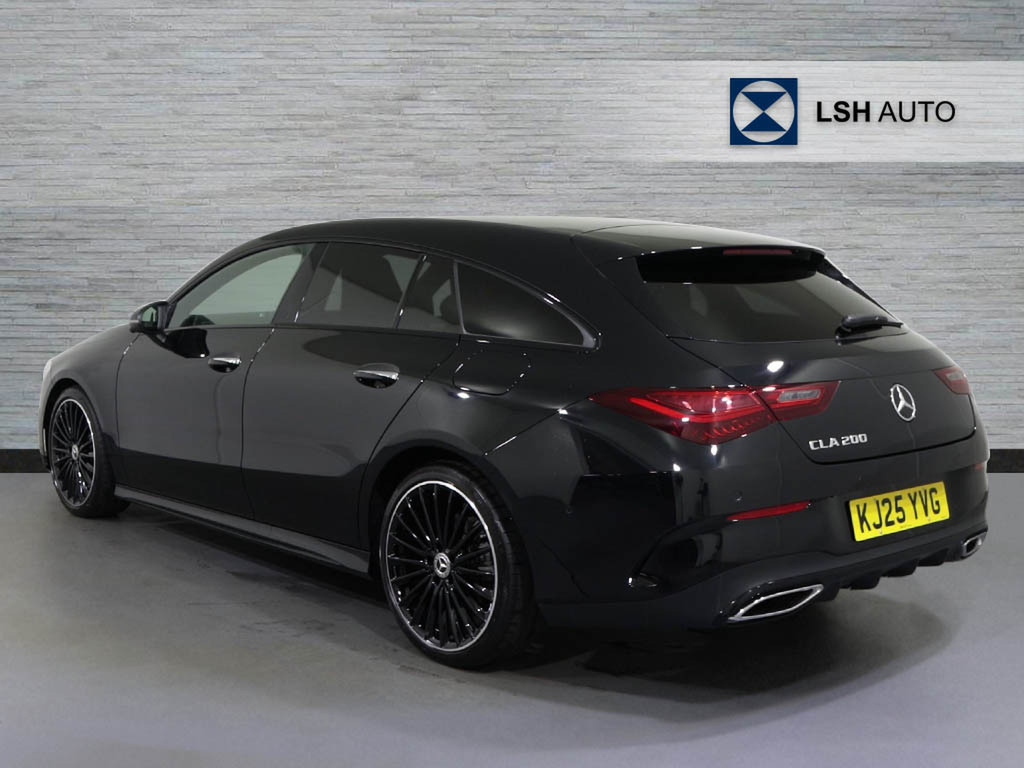 Mercedes-Benz CLA Class Cla 200 Amg Line Premium Plus Tip KJ25YVG Black #2