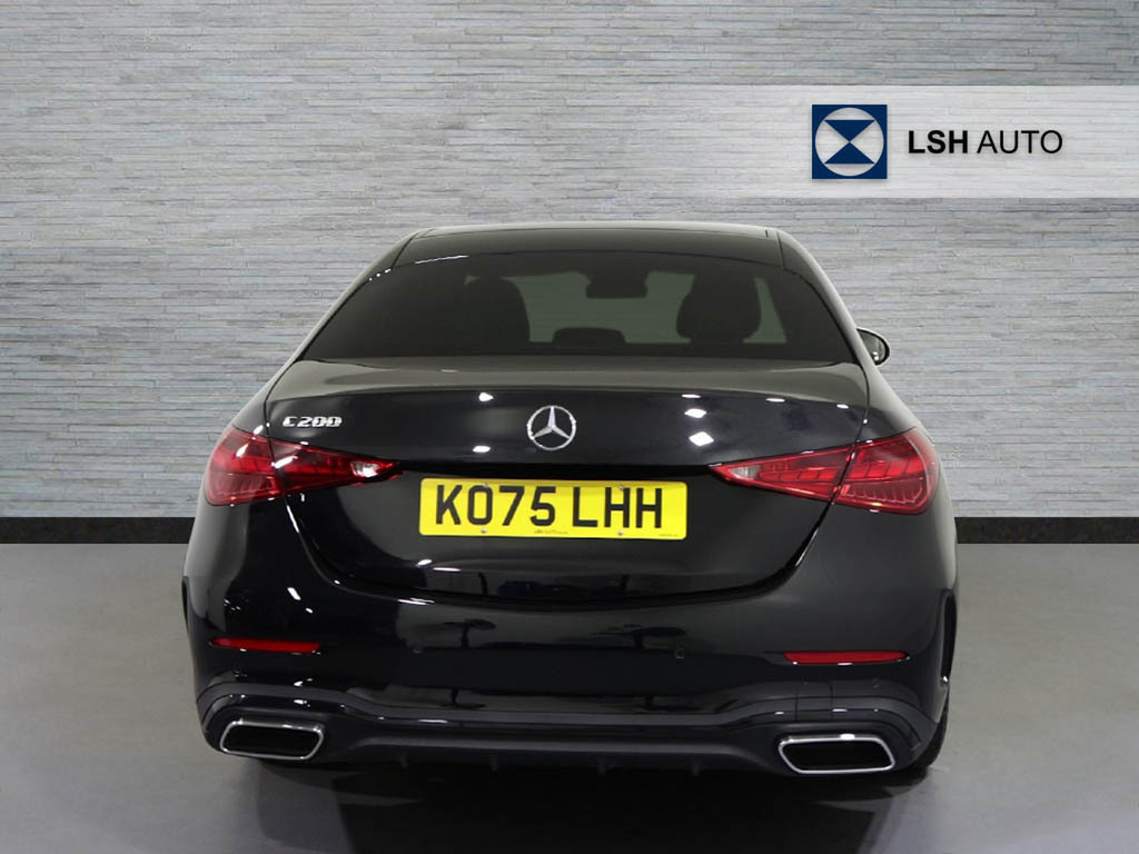 Mercedes-Benz C Class C200 Amg Line Premium Plus 9G-tronic KO75LHH Black #5