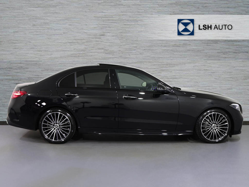 Mercedes-Benz C Class C200 Amg Line Premium Plus 9G-tronic KW75ZNK Black #3
