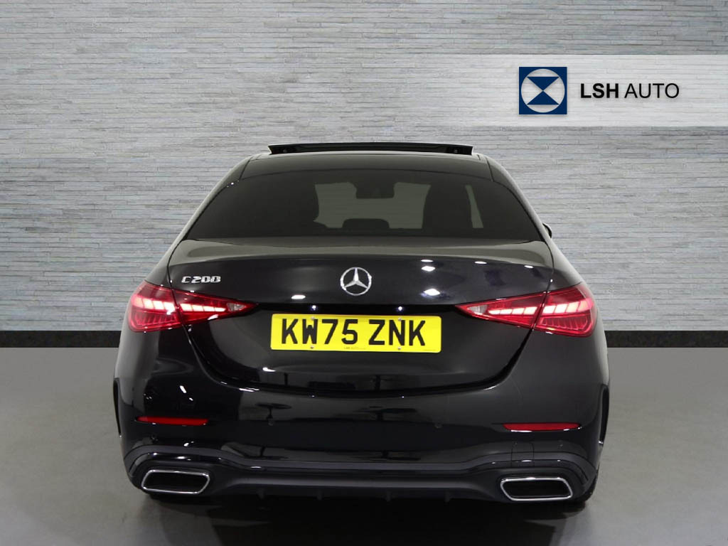 Mercedes-Benz C Class C200 Amg Line Premium Plus 9G-tronic KW75ZNK Black #5