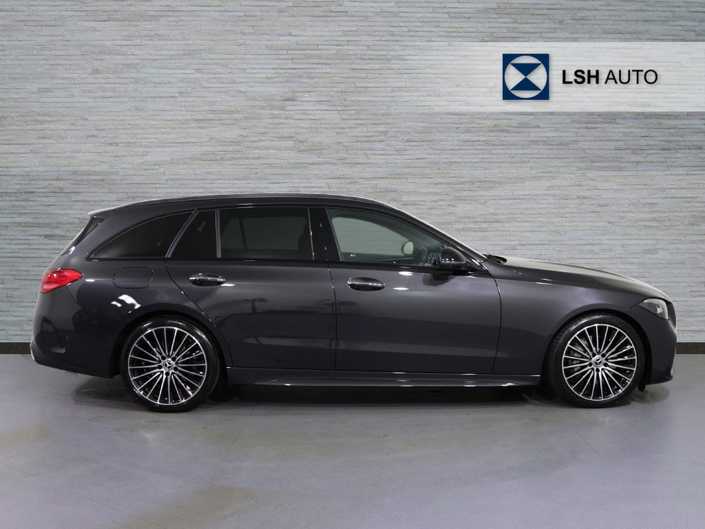 Mercedes-Benz C Class C300 Amg Line Premium Plus 9G-tronic Grey #3