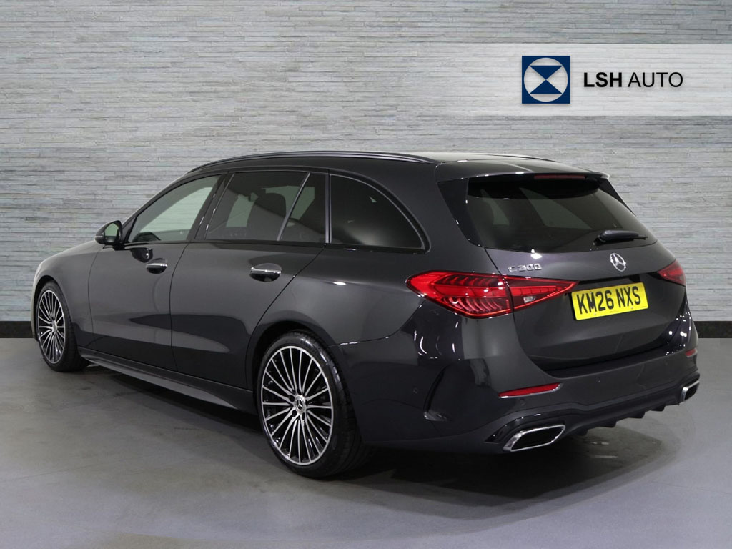 Mercedes-Benz C Class C300 Amg Line Premium Plus 9G-tronic Grey #2