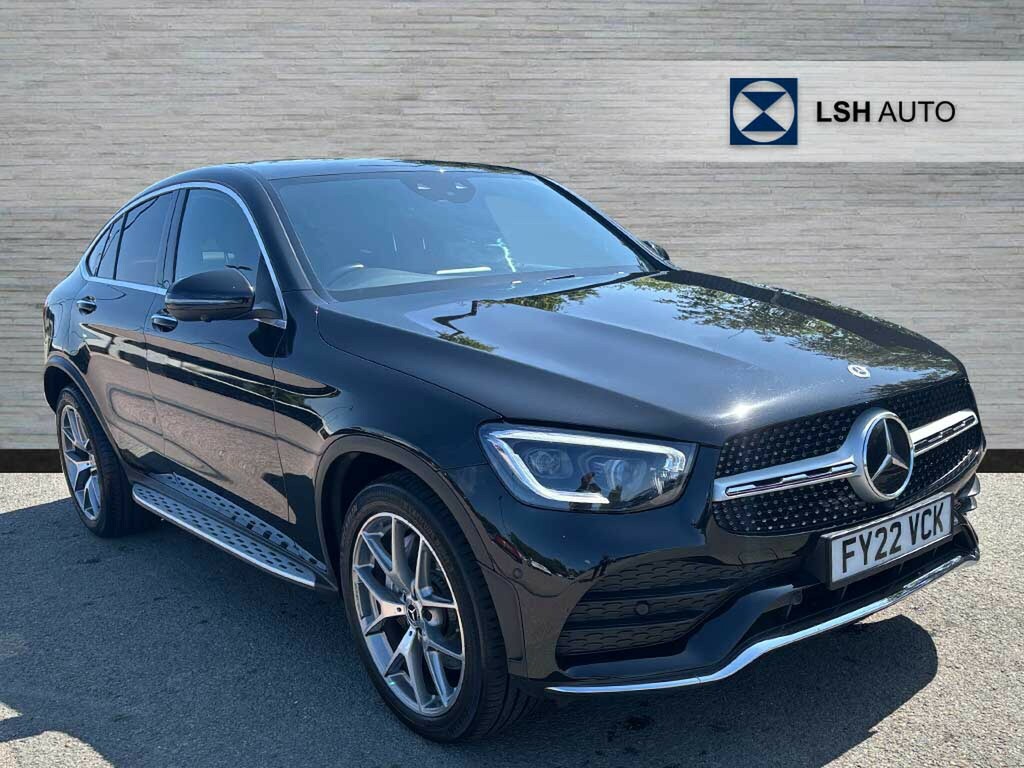 Mercedes-Benz GLC Class Glc 300D 4Matic Amg Line Premium Plus Coupe 9G FY22VCK Black