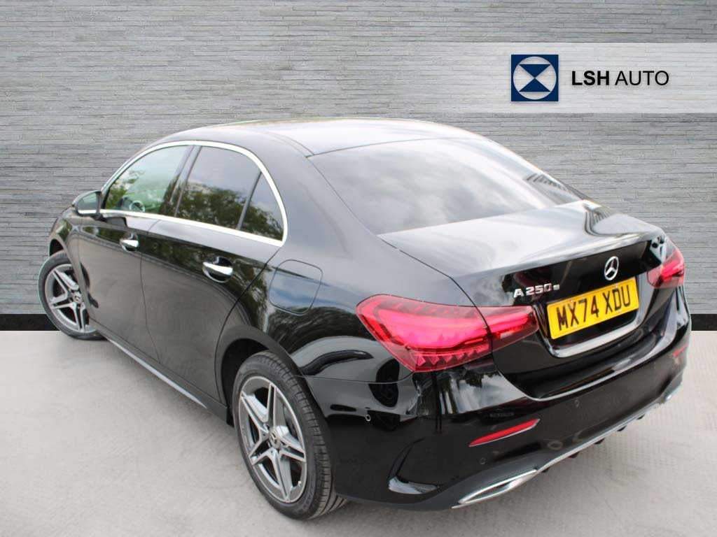 Mercedes-Benz A Class A250e Amg Line Executive MX74XDU Black #2