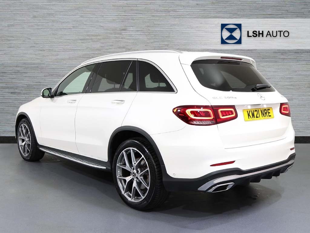 Mercedes-Benz GLC Class Glc 300D 4Matic Amg Line Premium Plus 9G-troni White #2