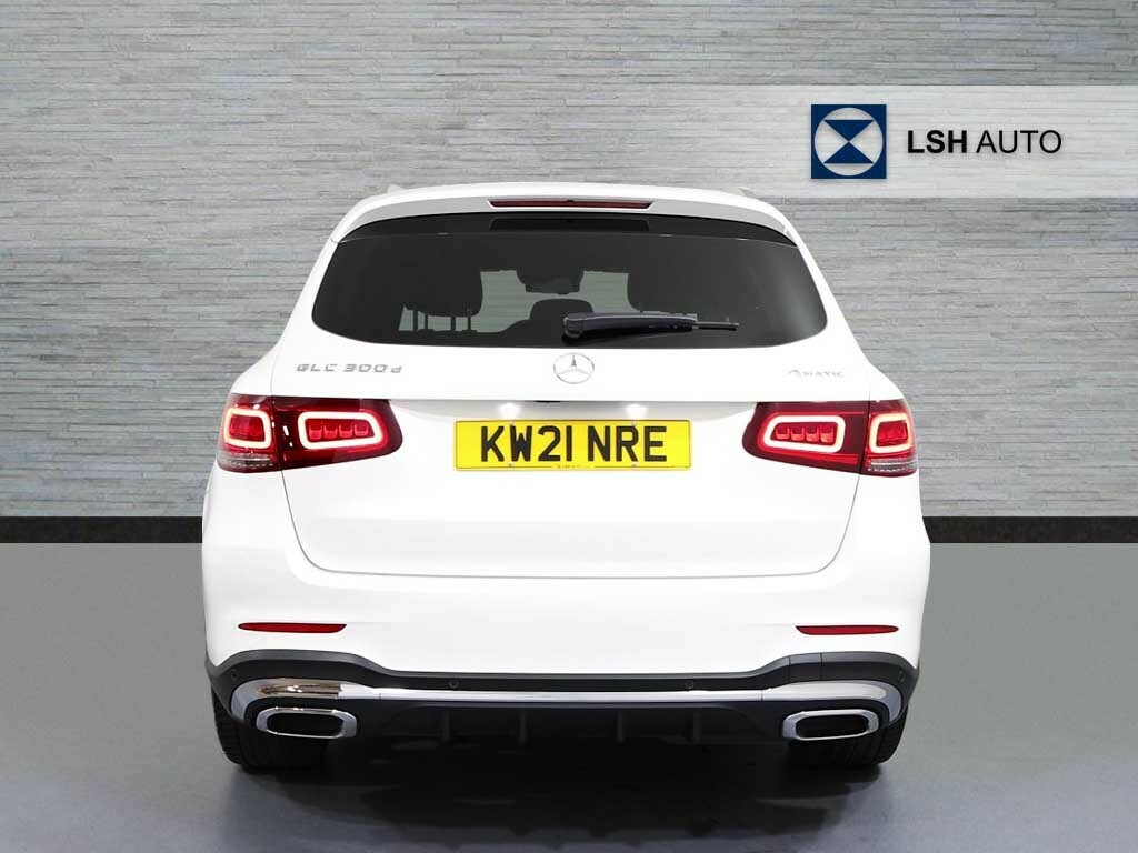 Mercedes-Benz GLC Class Glc 300D 4Matic Amg Line Premium Plus 9G-troni White #5