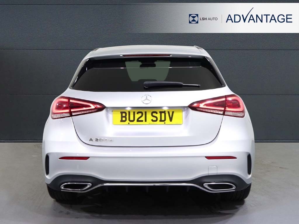 Mercedes-Benz A Class A200d Amg Line Silver #5