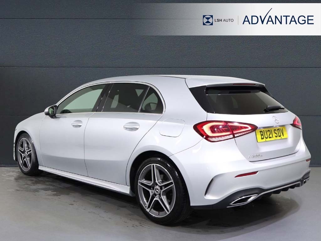 Mercedes-Benz A Class A200d Amg Line Silver #2