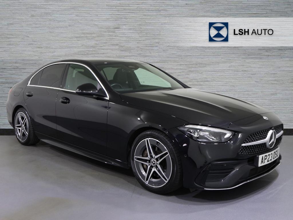 Mercedes-Benz C Class C220d Amg Line 9G-tronic Black