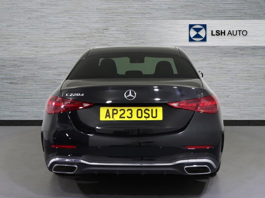 Mercedes-Benz C Class C220d Amg Line 9G-tronic Black #5
