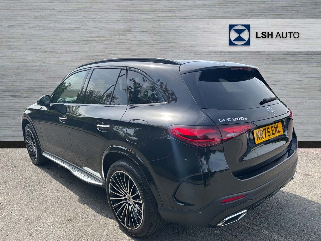 Mercedes-Benz GLC Class Glc 300E 4Matic Amg Line Premium Plus 9G-troni Black #2