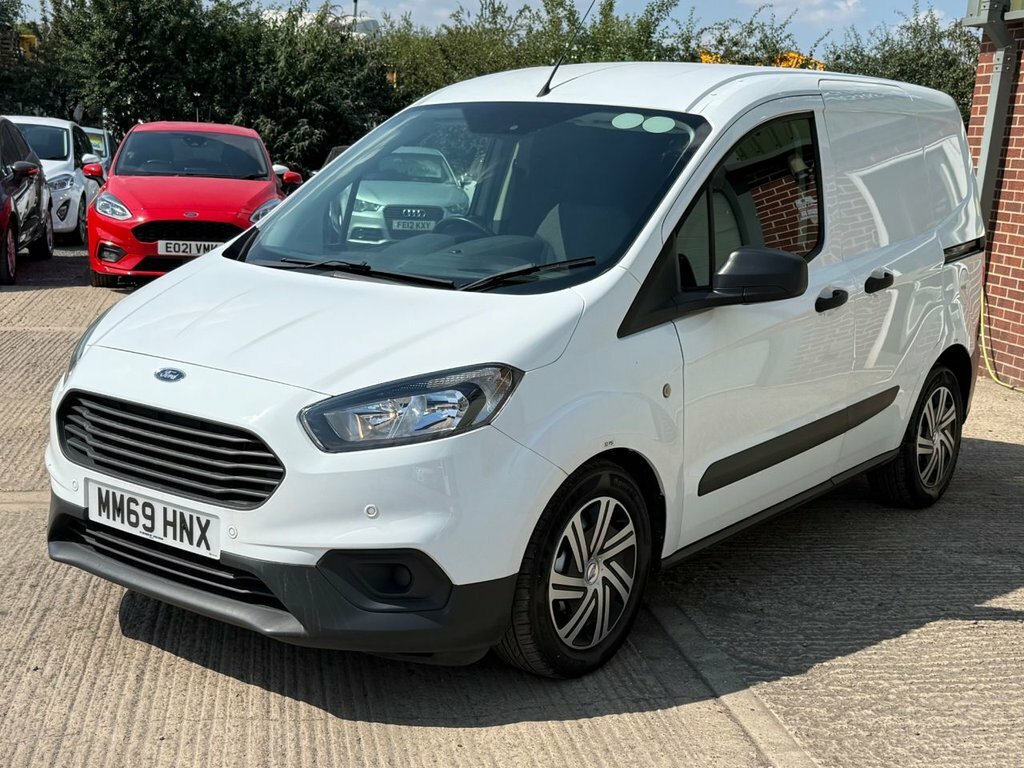 Ford Transit Courier 1.0 Ecoboost Leader Panel Van L1 White #4
