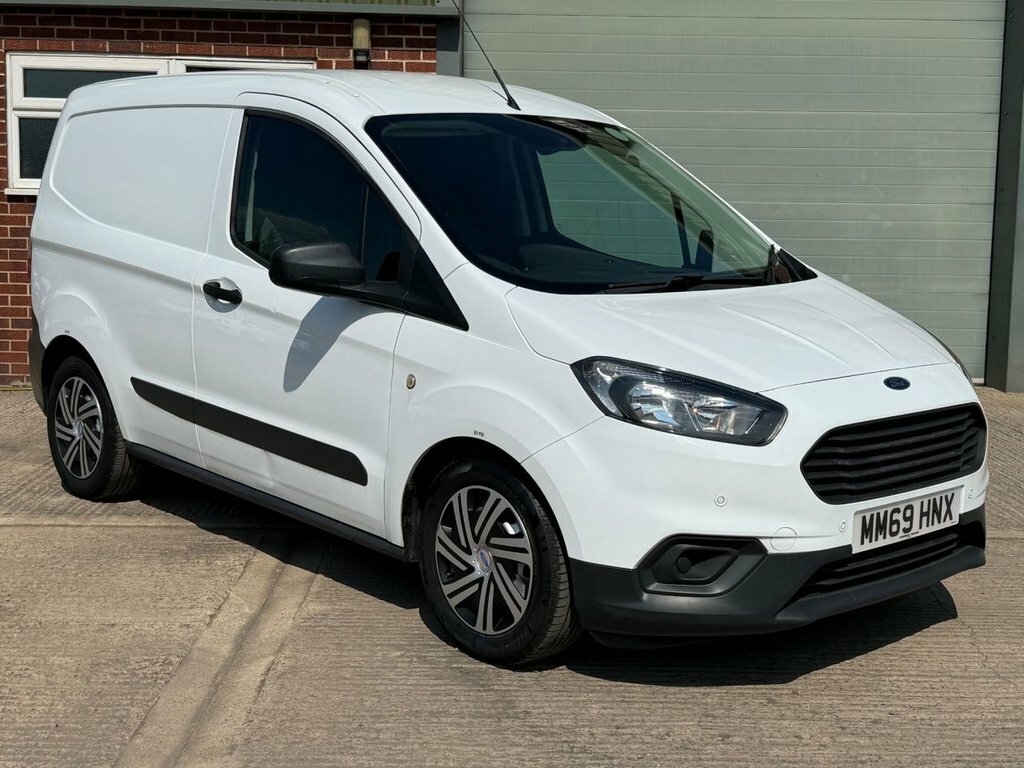 Ford Transit Courier 1.0 Ecoboost Leader Panel Van L1 White #2