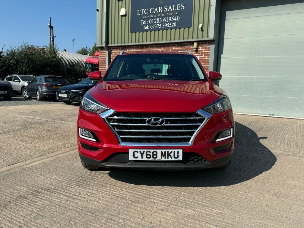 Hyundai Tucson 1.6 Gdi Se Nav Suv Euro 6 Ss Red #3