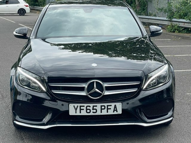 Mercedes-Benz C Class 1.6 C200d Amg Line YF65PFA Black #3