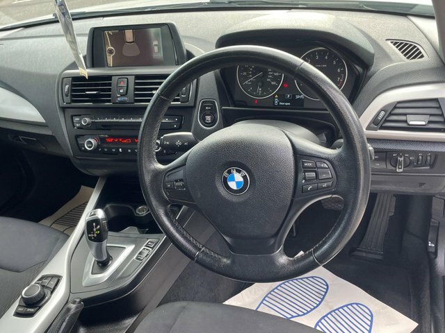 BMW 1 Series 1.6 114I Sport Hatchback Euro 6 White #11
