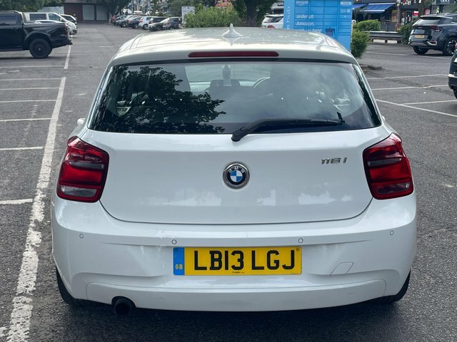BMW 1 Series 1.6 114I Sport Hatchback Euro 6 White #7