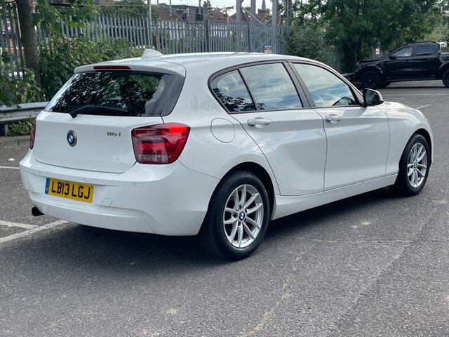 BMW 1 Series 1.6 114I Sport Hatchback Euro 6 White #8