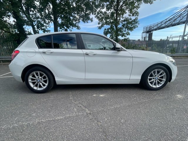 BMW 1 Series 1.6 114I Sport Hatchback Euro 6 White #9
