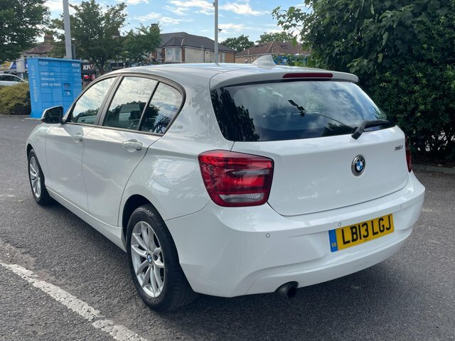 BMW 1 Series 1.6 114I Sport Hatchback Euro 6 White #6