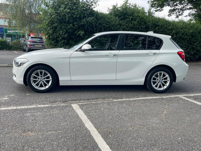 BMW 1 Series 1.6 114I Sport Hatchback Euro 6 White #5