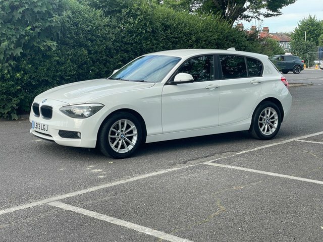 BMW 1 Series 1.6 114I Sport Hatchback Euro 6 White #4