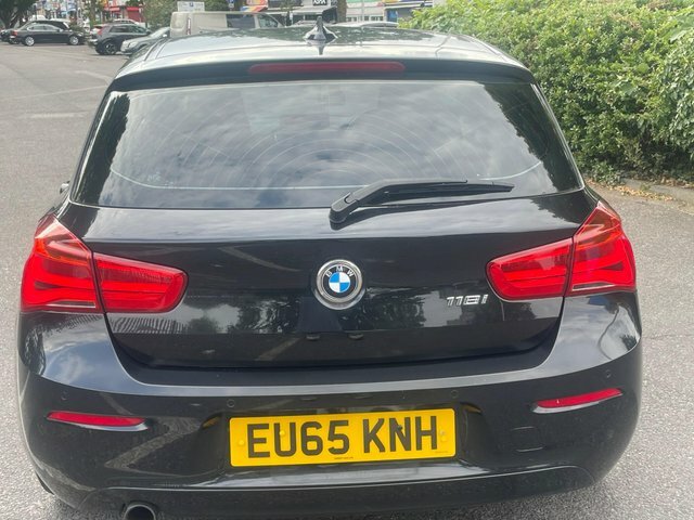 BMW 1 Series 1.5 118I Sport Hatchback EU65KNH Black #6