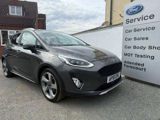 Ford Fiesta 1.0T 100Ps Ecoboost Active X 6-Spd Dct - 2018 Grey