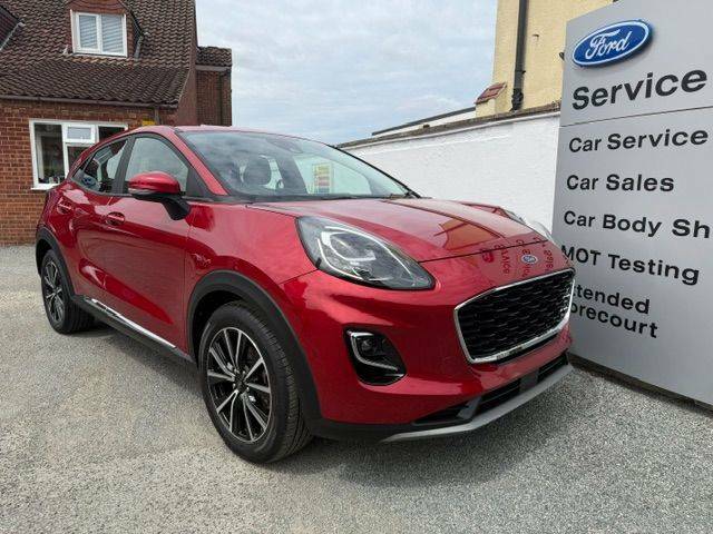 Ford Puma 1.0T 155Ps Ecoboost Titanium 6-Spd Red