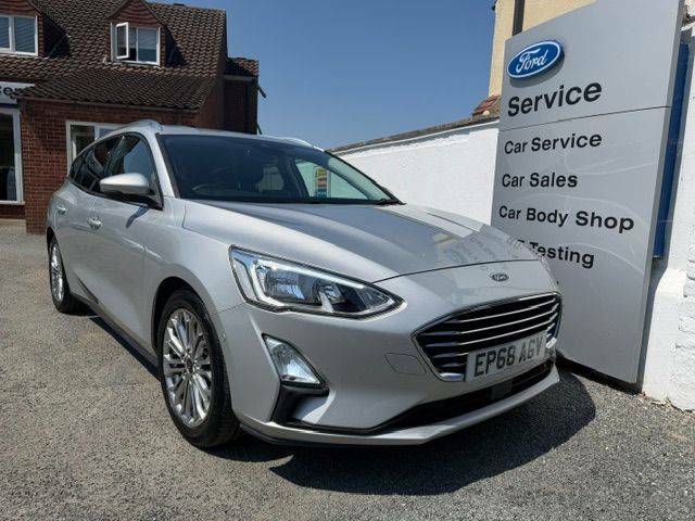 Ford Focus 1.5 Ecoblue 120Ps Titanium X 8-Spd Silver