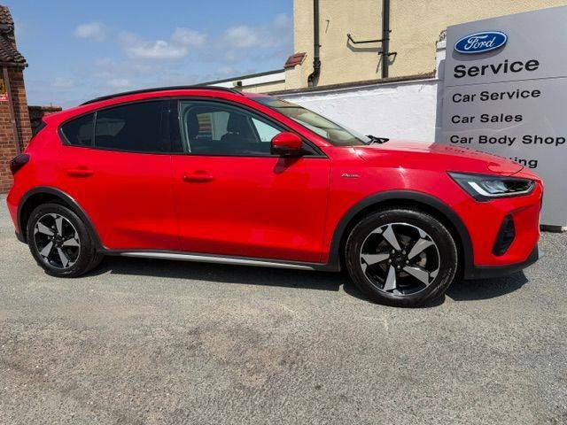 Ford Focus 1.0T 125Ps Ecoboost Active 6Spd - 2022 72 AP72HNJ Red #3