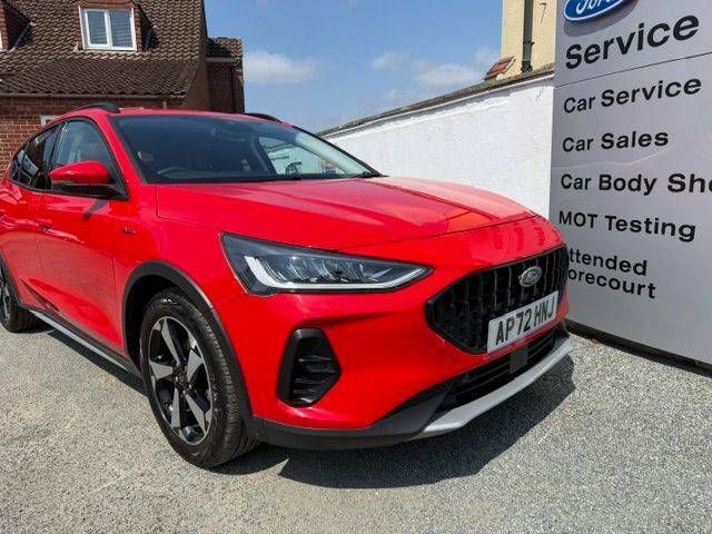 Ford Focus 1.0T 125Ps Ecoboost Active 6Spd - 2022 72 Red