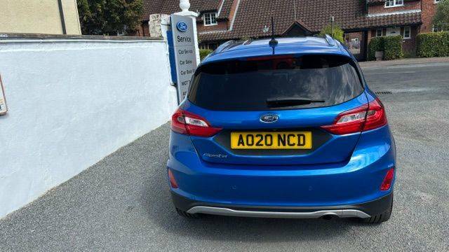 Ford Fiesta 1.0T 125Ps Ecoboost Active X Edition AO20NCD Blue #3