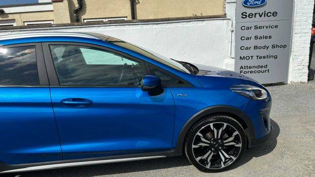 Ford Fiesta 1.0T 125Ps Ecoboost Active X Edition AO20NCD Blue #2