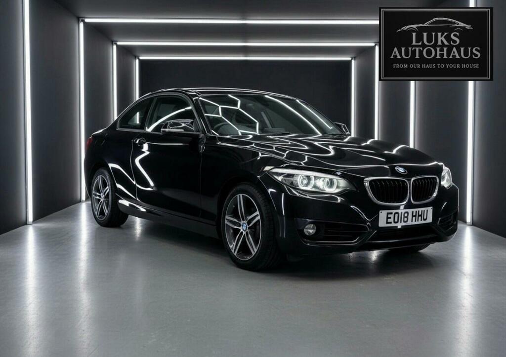 BMW 2 Series 1.5 218I Sport Euro 6 Ss Black