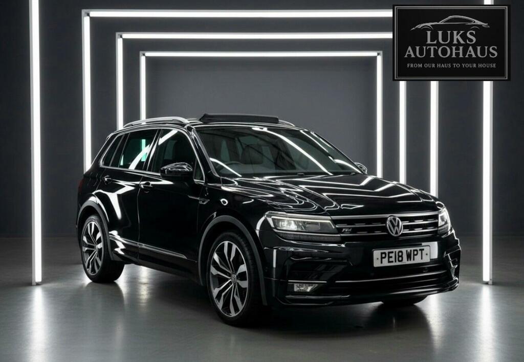 Volkswagen Tiguan 2.0 Tsi R-line Dsg 4Motion Euro 6 Ss Black