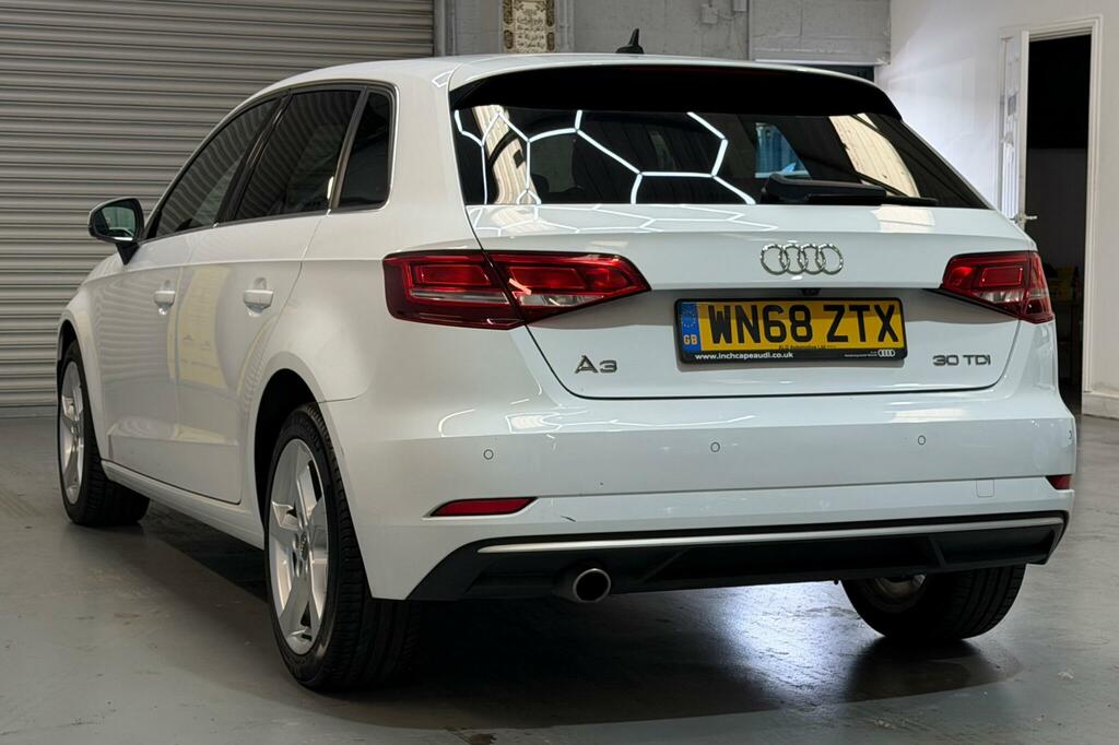 Audi A3 Sport White #3