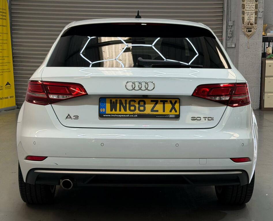 Audi A3 Sport White #6