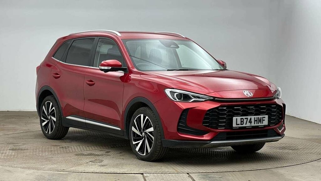 MG ZS Hybrid Trophy Red