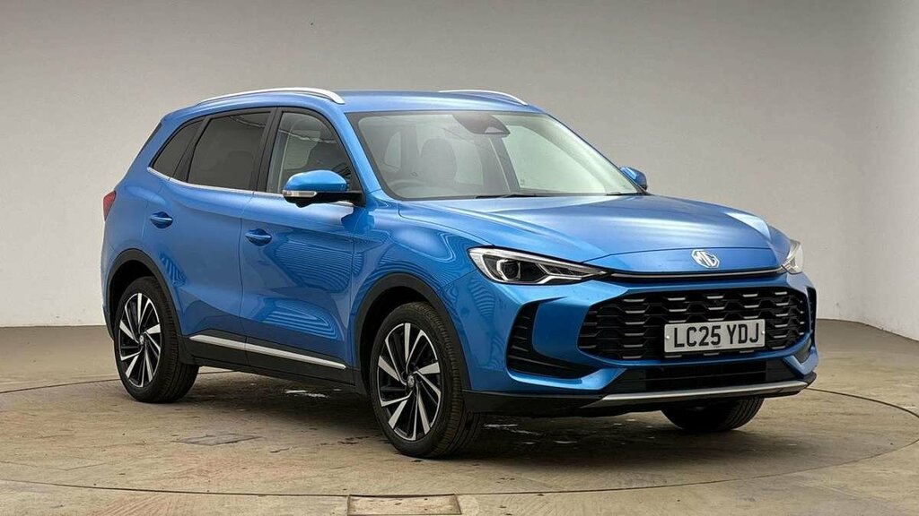 MG ZS Hybrid Trophy Blue