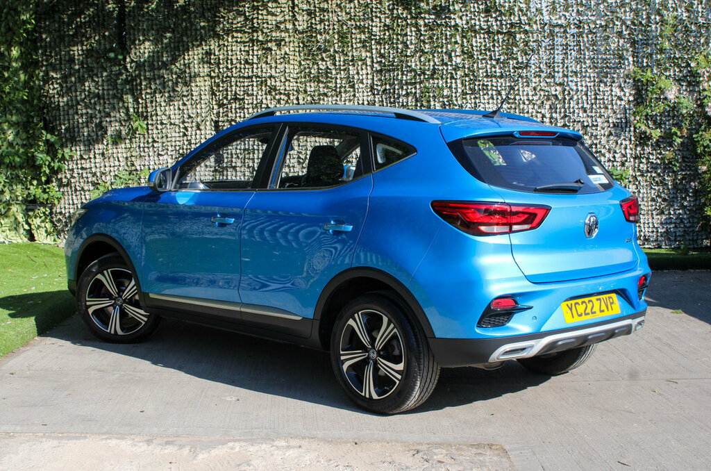 MG ZS Excite Blue #5